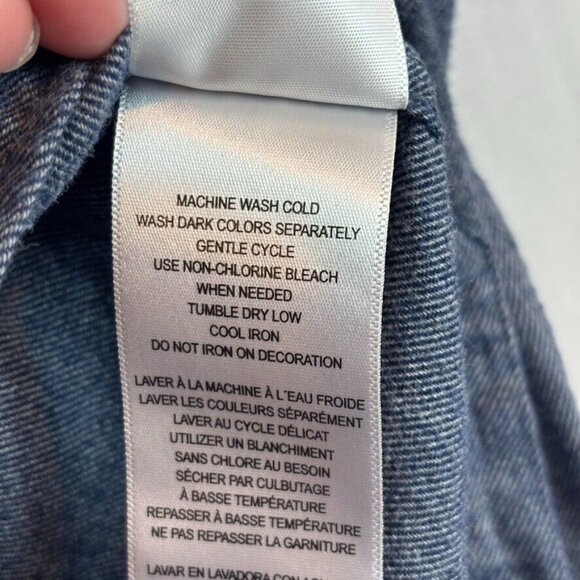 Ben Sherman The Original Mens Chambray Button Down Casual Shirt SZ Small Flannel - Picture 8 of 16